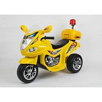 Bugati Мотоцикл на аккумуляторе со светом и звуком, цвет / желтый