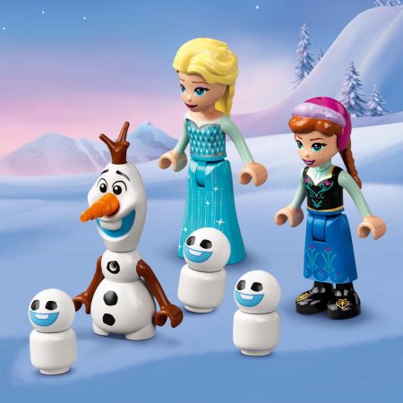 LEGO Princess Конструктор "Зимняя сказка Анны и Эльзы", 154 детали
