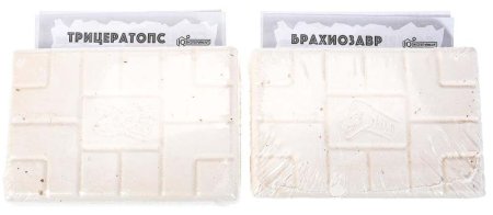 IQ Эксперимент Набор «Раскопки. Динозавры: трицератопс и брахиозавр скелеты»
