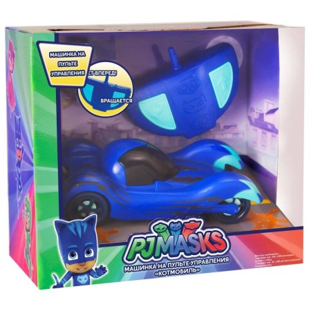 игрушка PJ Masks Герои в масках. Игрушка машинка на р/у Котмобиль.
