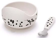 Elodie Набор посуды: миска, ложка Dalmatian Dots					