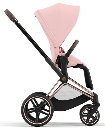 Коляска Cybex Priam IV Rosegold 2в1,+спаль.блок (Peach Pink)