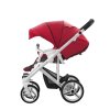 Bebetto Детская коляска 2 в 1 Magnum / цвет 207 красный  (ткань) / рама черная