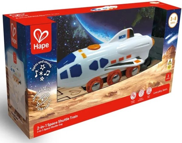 Hape Игрушка "Инопланетные приключения" Космический Поезд