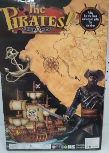 Игровой набор Pirates Пират 1682-1  / цвет коричневый
