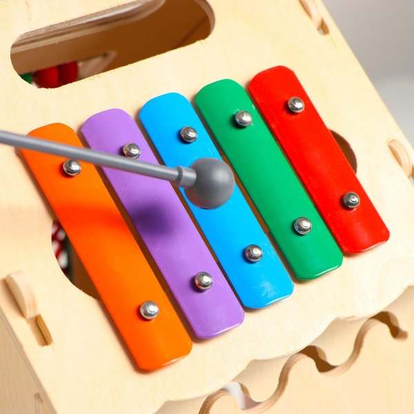 Лесная мастерская Бизиборд "Музыкальный домик "  02470   6833978