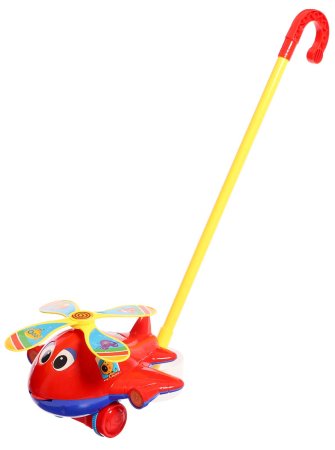 Каталка на палочке "Вертолетик"