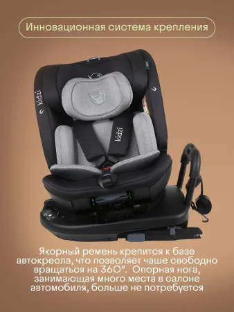 Автокресло SPIN PLUS 360 i-SIZE (GR серое)