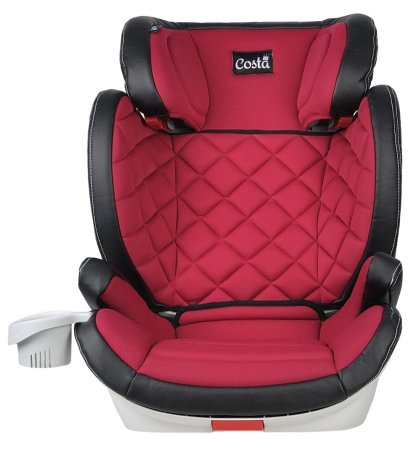 Farfello Автокресло детское CS-004 / цвет бордовый, черный/burgundy, black (YB802A-bb)