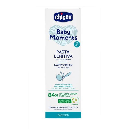 Chicco Крем Baby Moments под подгузник, 100 мл