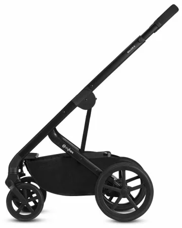 Коляска прогулка CYBEX Balios S Lux BLK+дожд  (Moon Black)