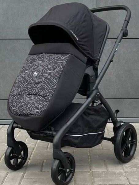 Bambini Moretti Коляска 3 в 1 К92 / цвет черный