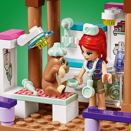 Lego Конструктор Friends "Джунгли: штаб спасателей"