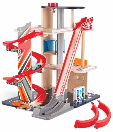 Hape Многоуровневая автостоянка-гараж для трюков