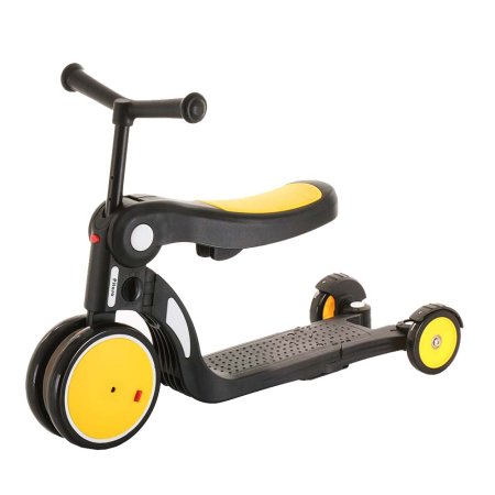Pituso трехколесный самокат 5 в 1 / цвет yellow/желтый