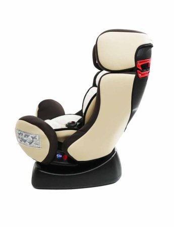 Bambini Moretti Детское автомобильное кресло BM-719 Lux, 0-25 кг, цвет / коричневый-бежевый