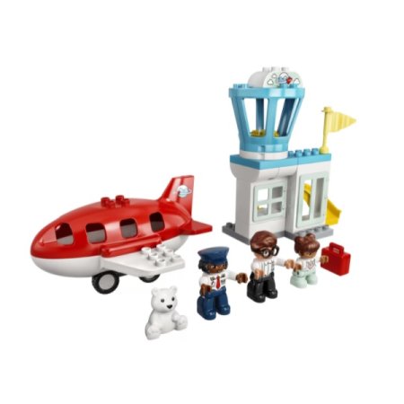 LEGO DUPLO Конструктор "Самолет и аэропорт" 2+