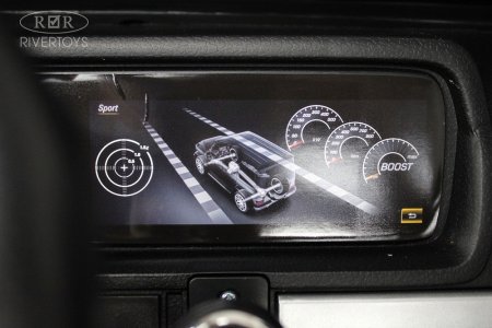 S307 Электромобиль Mercedes-AMG G63 4WD  (Черный глянец)