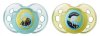 Tommee Tippee Пустышка силиконовая Night Time Meduza, 18-36 месяцев, 2 штуки