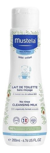 Mustela Очищающее молочко No Rinse, 200 мл