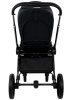 Коляска 2в1 Mayla Lux короб+прогул.  (Black)