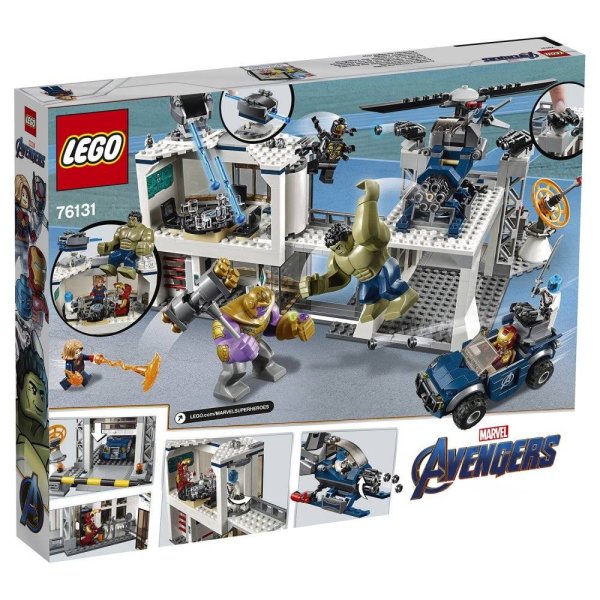 Lego Marvel Супер Герои Битва на базе Мстителей