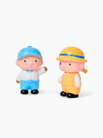 Игрушечный паром Happy Baby HAPPY FERRY, для ванной и бассейна, в комплекте: кораблик, 4 машинки, 2 человечка