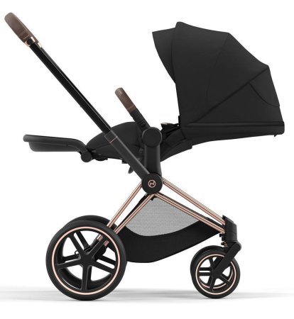 Коляска Cybex Balios S Lux BLK 3в1 (+дожд)  (Moon Black)