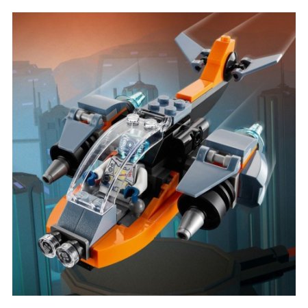 LEGO Конструктор Creator "Кибердрон" 113 деталей