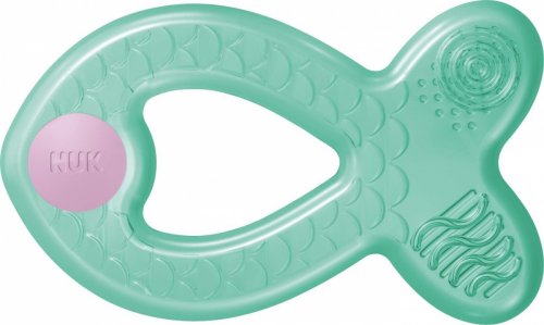 Nuk Прорезыватель экстраохлаждающий "Рыбка", цвет / зеленый - розовый