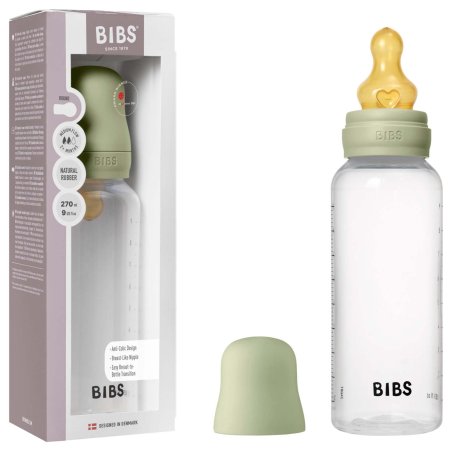 Bibs Бутылочка для кормления с латексной соской Sage, 270 мл