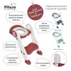 PITUSO Сиденье для унитаза с лесенкой и ручками / цвет Red/Красный