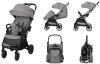 Bambini Moretti Коляска прогулочная Fold K353 / цвет grey (серый)