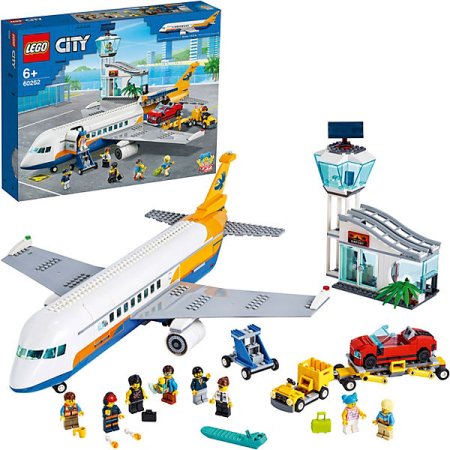 LEGO Конструктор City "Пассажирский самолёт", 669 деталей