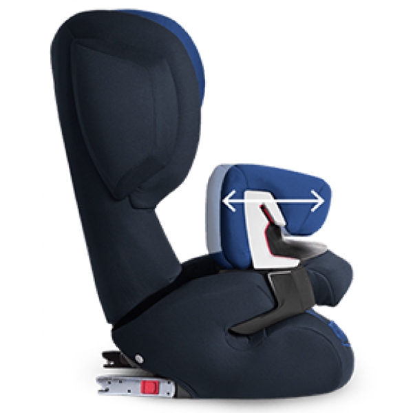 Автокресло Cybex Juno 2-Fix Blue Moon группа 1(9-18 кг) / синий