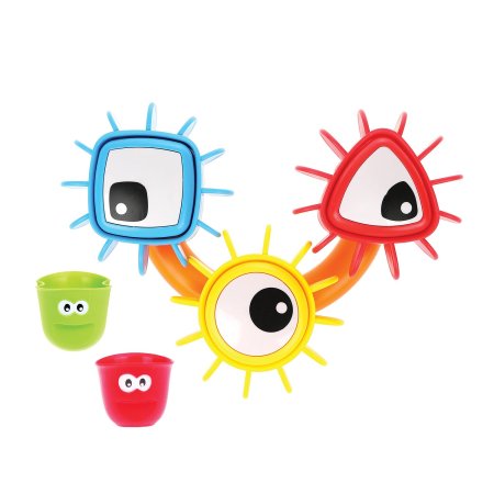 Жирафики Игрушка-сортер для купания "Глазастик", крепится на присоски