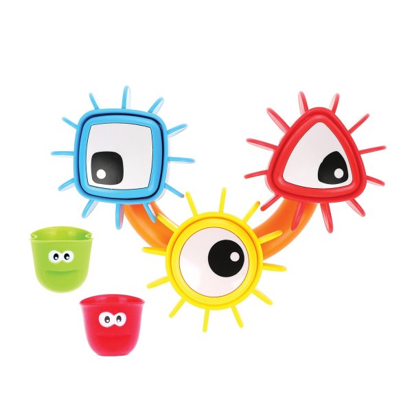 Жирафики Игрушка-сортер для купания "Глазастик", крепится на присоски