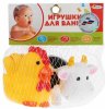 Играем вместе Игрушки для ванны "Корова + петух"