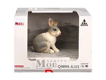Паремо Фигурка игрушка серии "На ферме" : кролик / цвет серый 					