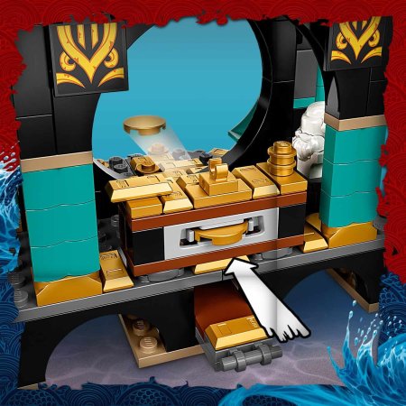 LEGO Ninjago Конструктор "Храм Бескрайнего моря", 1060 деталей