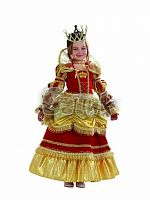 Карнавальный костюм "Королева Золотая" / возраст на 5-6 лет / рост 116 см