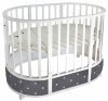 Sweet Baby Кровать Cappellini 7 в 1 / цвет белый-серый