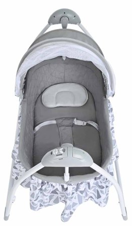 Pituso Электрокачели-колыбель Camellia / цвет Grey Sparkle (сияющий серый)