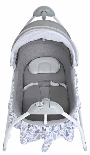 Pituso Электрокачели-колыбель Camellia / цвет Grey Sparkle (сияющий серый)