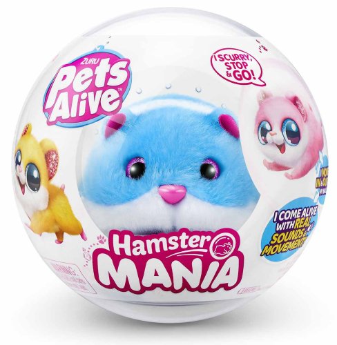 Zuru Игрушка-сюрприз Pets Alive Hamstermania Шар