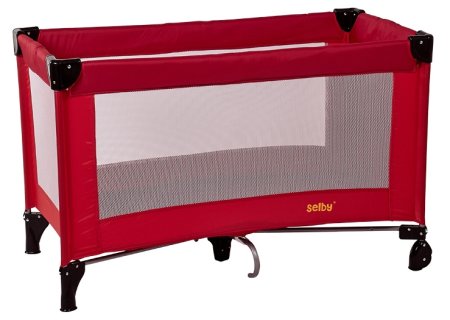 детские Selby Манеж 211 / цвет красный