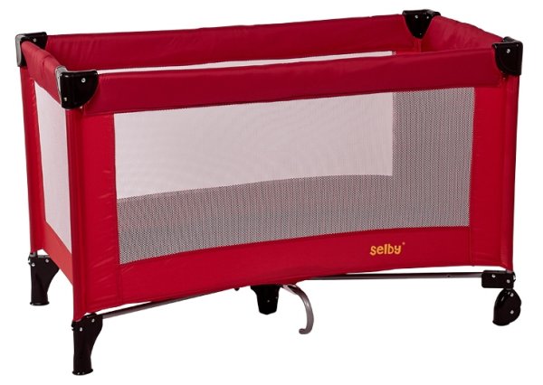 детские Selby Манеж 211 / цвет красный