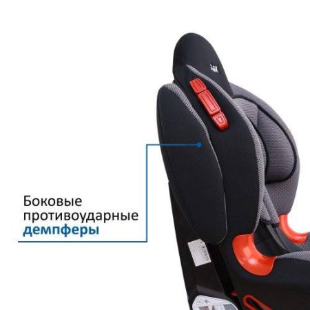 Автокресло Siger КОКОН Isofix Серый