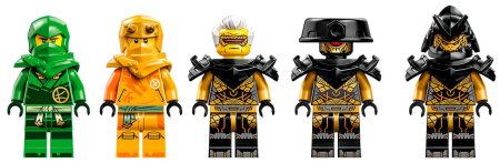 Lego Конструктор Ninjago "Командные роботы ниндзя Ллойда и Арин"