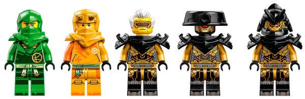 Lego Конструктор Ninjago "Командные роботы ниндзя Ллойда и Арин"
